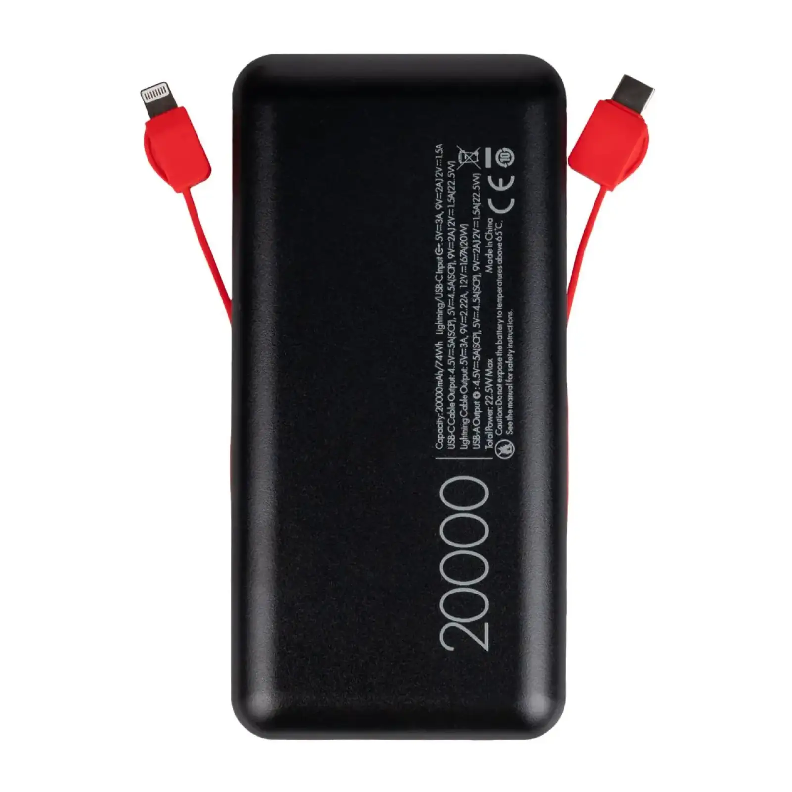 Зовнішній акумулятор LP PQ24 20000mAh 22.5W LogicPower UA