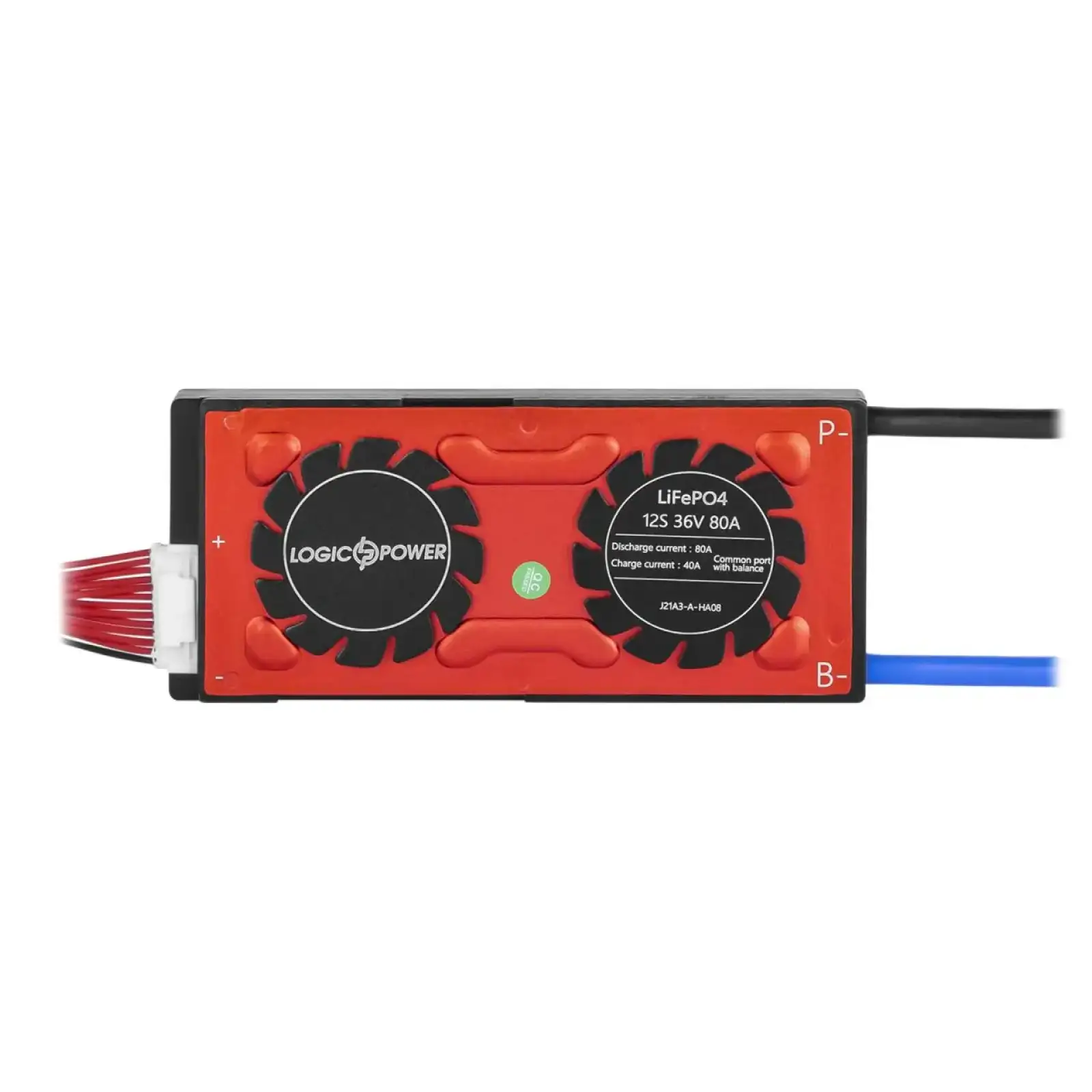 BMS плата LP LiFePO4 36V 12S Dis 80A Ch 40A LogicPower UA