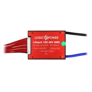 BMS плата LP LiFePO4 48V 16S Dis 60A Ch 30A LogicPower UA