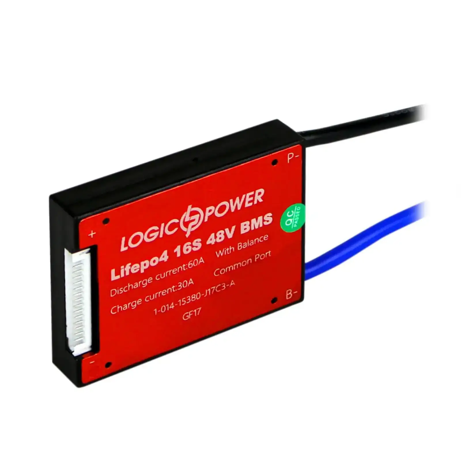 BMS плата LP LiFePO4 48V 16S Dis 60A Ch 30A LogicPower UA