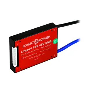 BMS плата LP LiFePO4 48V 16S Dis 60A Ch 30A LogicPower UA