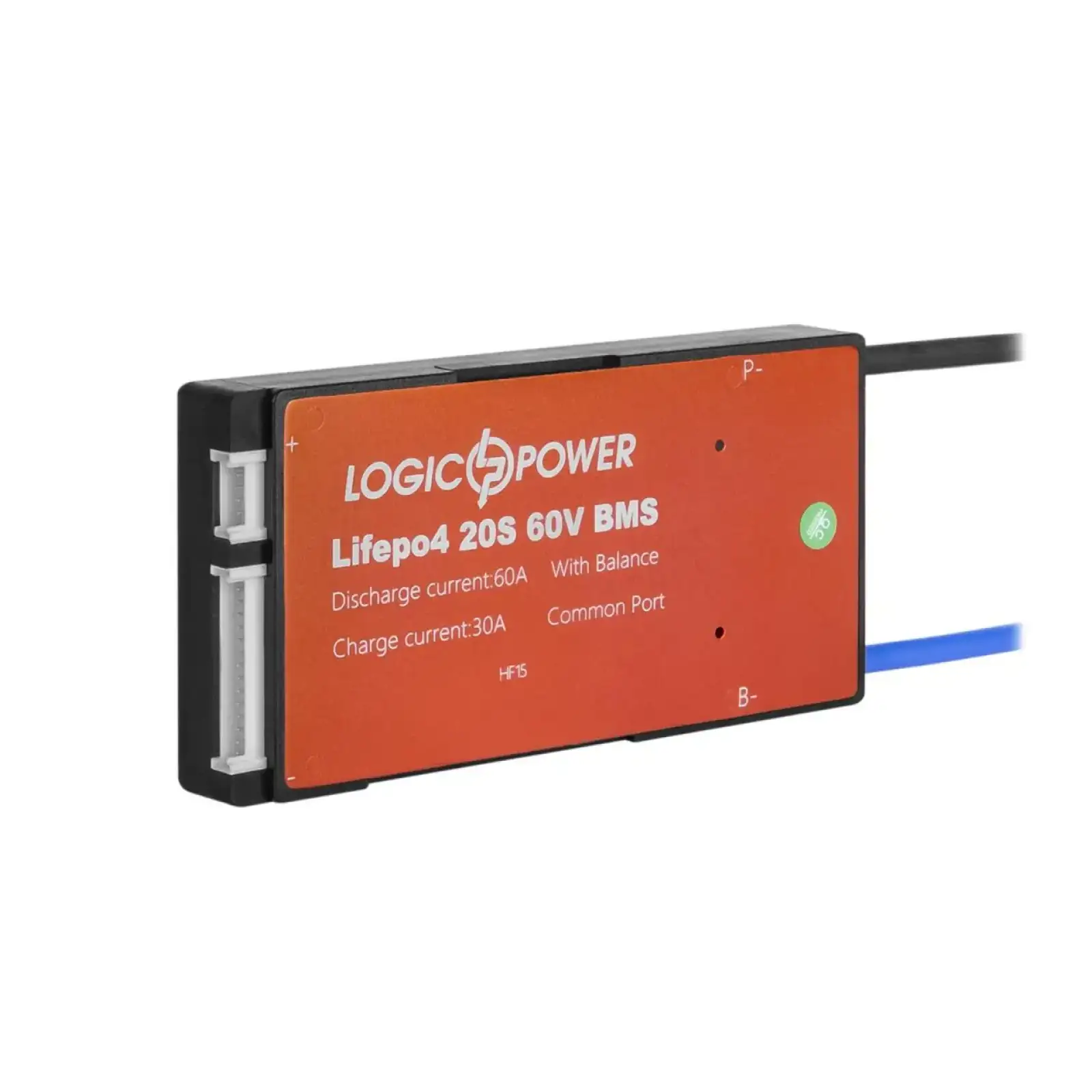 BMS плата LP LiFePO4 60V 20S Dis 60A Ch 30A LogicPower UA