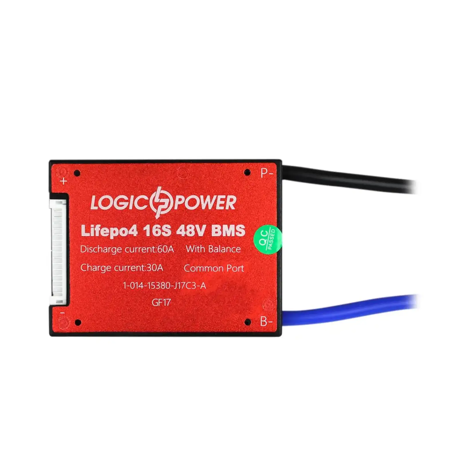 BMS плата LP LiFePO4 48V 16S Dis 60A Ch 30A LogicPower UA