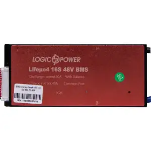 BMS плата LiFePO4 48V 16S Dis 80A Ch 40A LogicPower UA