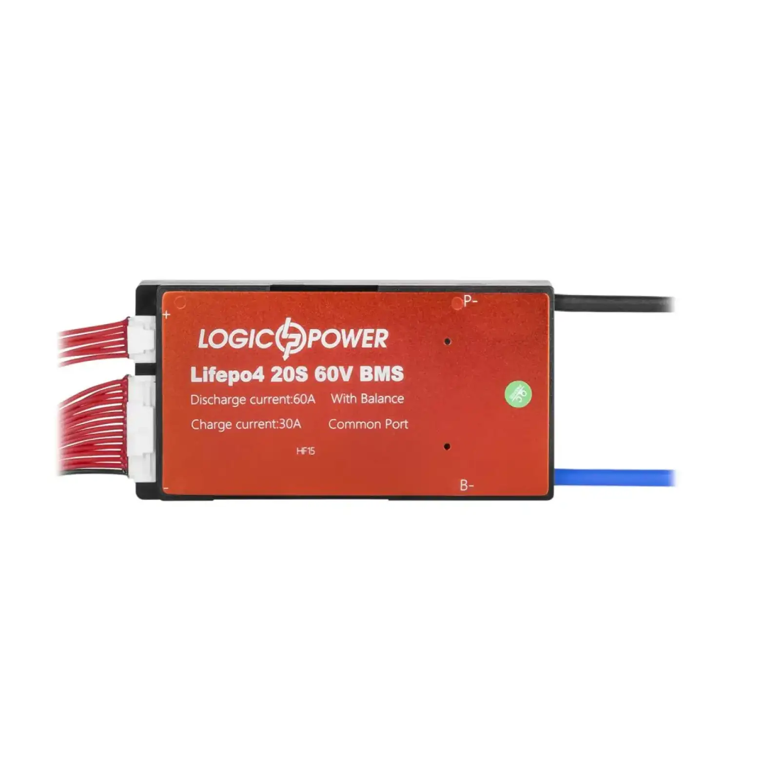 BMS плата LP LiFePO4 60V 20S Dis 60A Ch 30A LogicPower UA