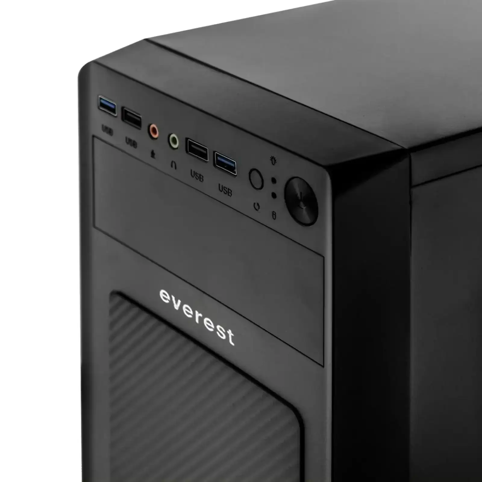 Комп'ютерний корпус Everest 6116 - 400w 12cm MATX, 2xUSB3.0+2xUSB2.0 Уцінка UA