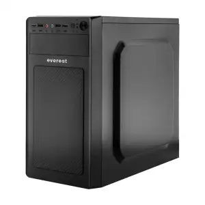 Комп'ютерний корпус Everest 6116 - 400w 12cm MATX, 2xUSB3.0+2xUSB2.0 Уцінка UA