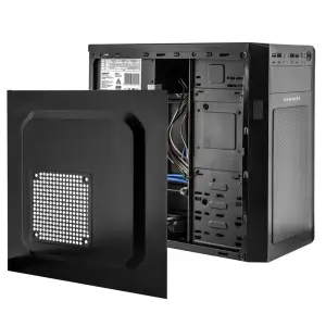 Комп'ютерний корпус Everest 6116 - 400w 12cm MATX, 2xUSB3.0+2xUSB2.0 Уцінка UA