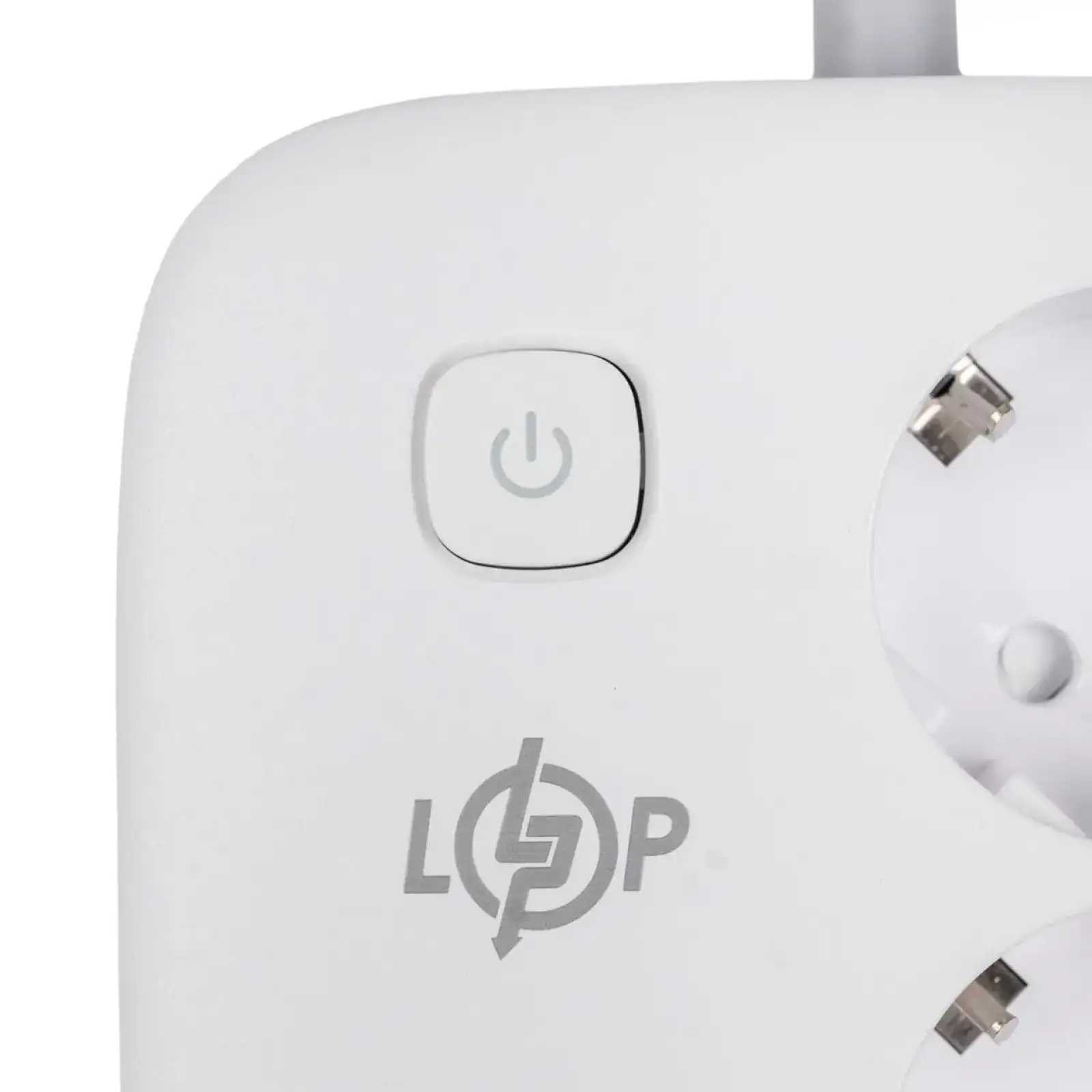 Сетевой фильтр (удлинитель) LP F65WG4 (3x230V-3520W, 2xUSB-60W, 2xType-C 65W QC/PD) LogicPower UA
