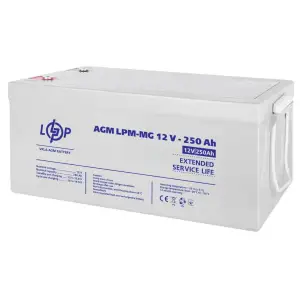 Аккумулятор мультигелевый LPM-MG 12V - 250 Ah LogicPower UA