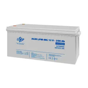 Аккумулятор мультигелевый LPM-MG 12V - 200 Ah LogicPower UA