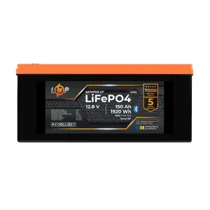 Аккумулятор LP LiFePO4 12,8V - 150 Ah (1920Wh) (BMS 150A/75А) пластик Smart BT LogicPower UA