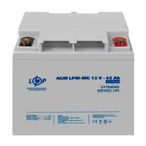 Аккумулятор мультигелевый LPM-MG 12V - 45 Ah Уценка 10.2024 LogicPower UA
