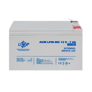 Акумулятор мультигелевий LPM-MG 12V - 7 Ah LogicPower UA
