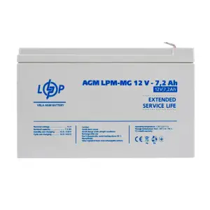 Аккумулятор мультигелевый LPM-MG 12V - 7.2 Ah Уценка 10.2024 LogicPower UA