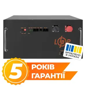 Аккумулятор LP LiFePO4 51,2 V-150 Ah (7680 Wh) (BMS JK 150 А/100 А) RM RS485/CAN BL LogicPower UA