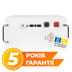 Аккумулятор LP LiFePO4 51,2 V-150 Ah (7680 Wh) (BMS JK 150 А/100 А) RM RS485/CAN WH LogicPower UA