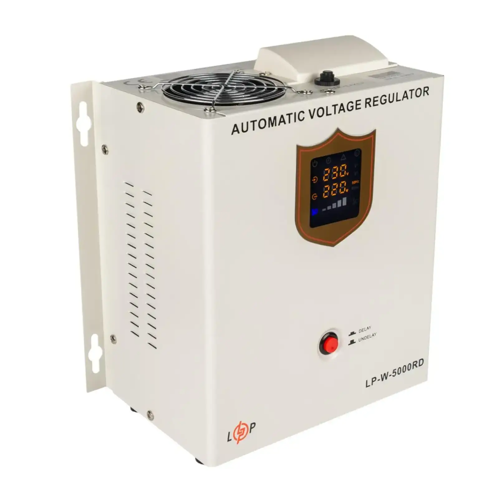 Стабилизатор напряжения LP-W-5000RD (3000Вт / 7 ступ) Уценка LogicPower UA