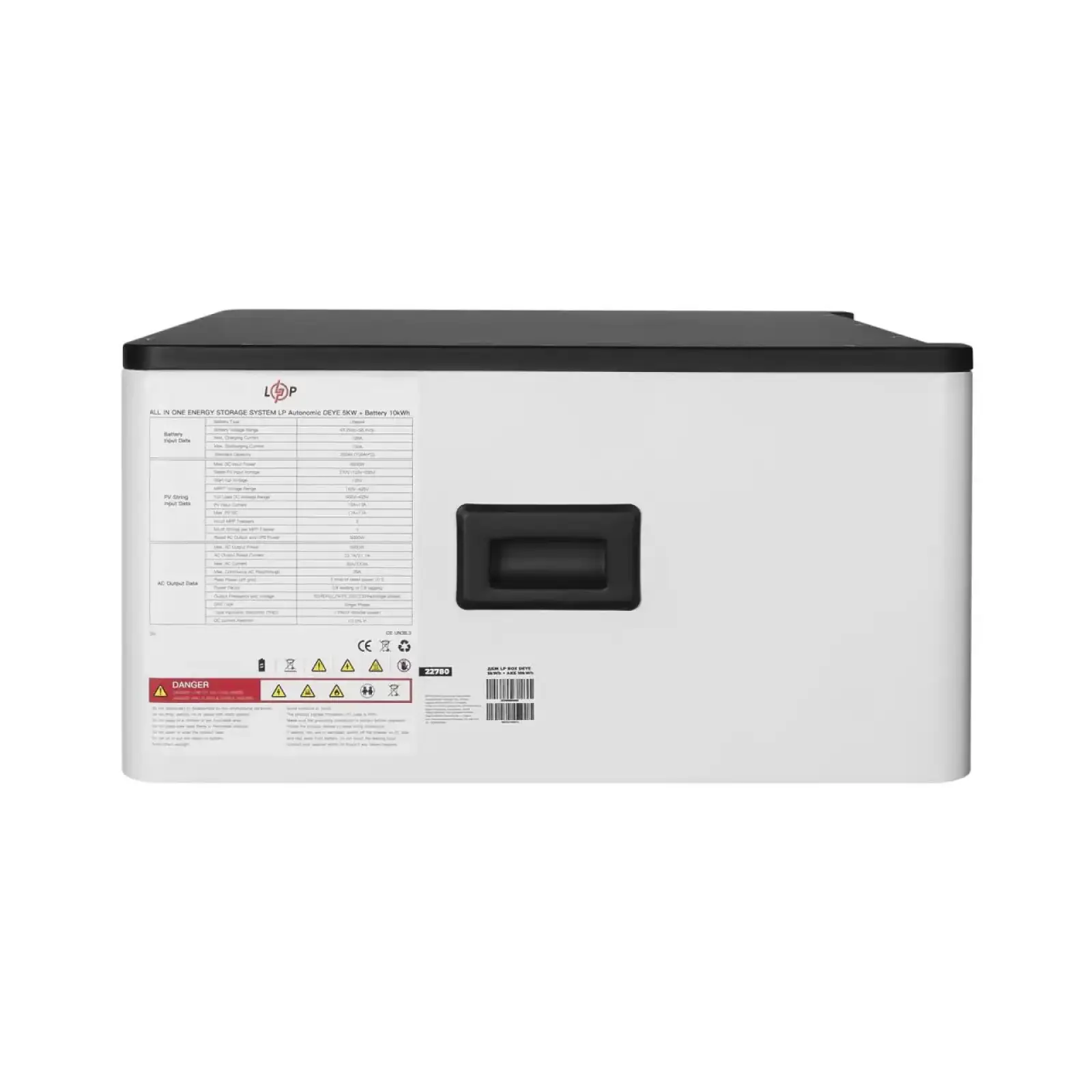 Джерело безперебійного живлення (ДБЖ) LP BOX DEYE 5kWh + АКБ 25kWh LogicPower UA