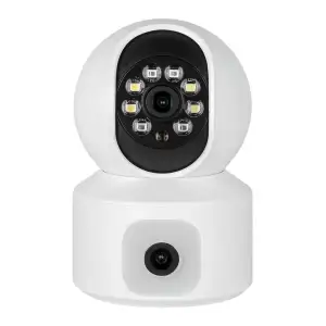Бездротова поворотна камера два об'єктиви GV-186-GM-DIG40-10 PTZ 4MP (2MP + 2MP) GreenVision UA