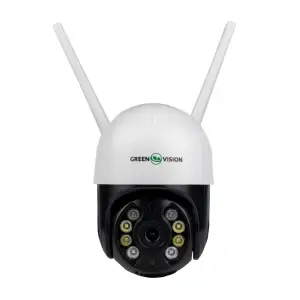 Комплект бездротової поворотної камери GV-202-IP-M-DOС40-30 SD (з блоком живлення) GreenVision UA
