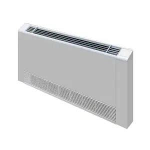 Фанкойл тонкий декоративний вертикальний FLP-136 LogicPower UA