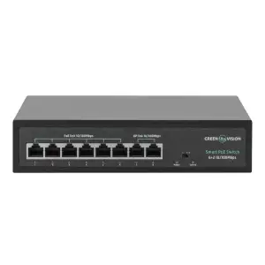 Комутатор мережевий POE GV-015-D-06+2P GreenVision UA