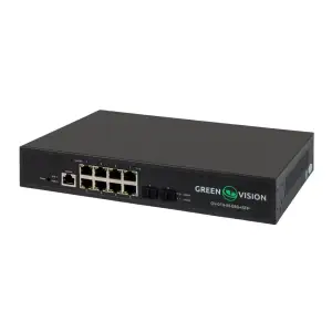 Коммутатор сетевой POE GV-019-M-08G+SFP GreenVision UA