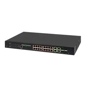 Коммутатор сетевой POE GV-020-AI-16G+4G+4SFP GreenVision UA