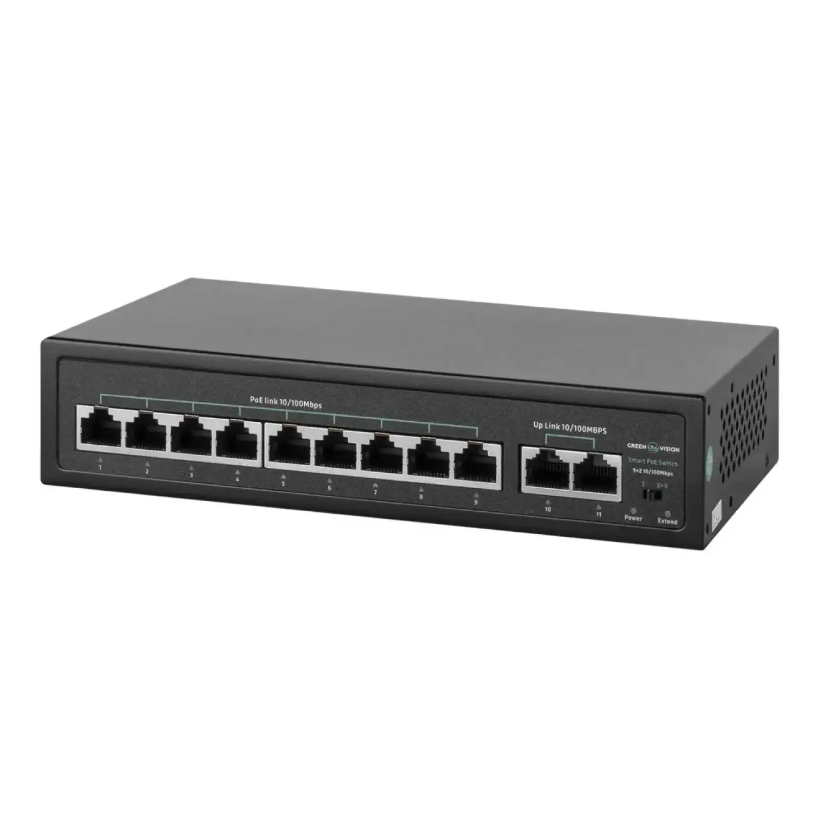 Коммутатор сетевой POE GV-016-D-09+2P GreenVision UA
