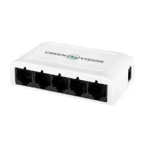 Комутатор мережевий GV-001-H-05P GreenVision UA