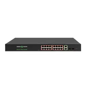Коммутатор сетевой POE GV-022-D-16G+2PG+2SFP GreenVision UA