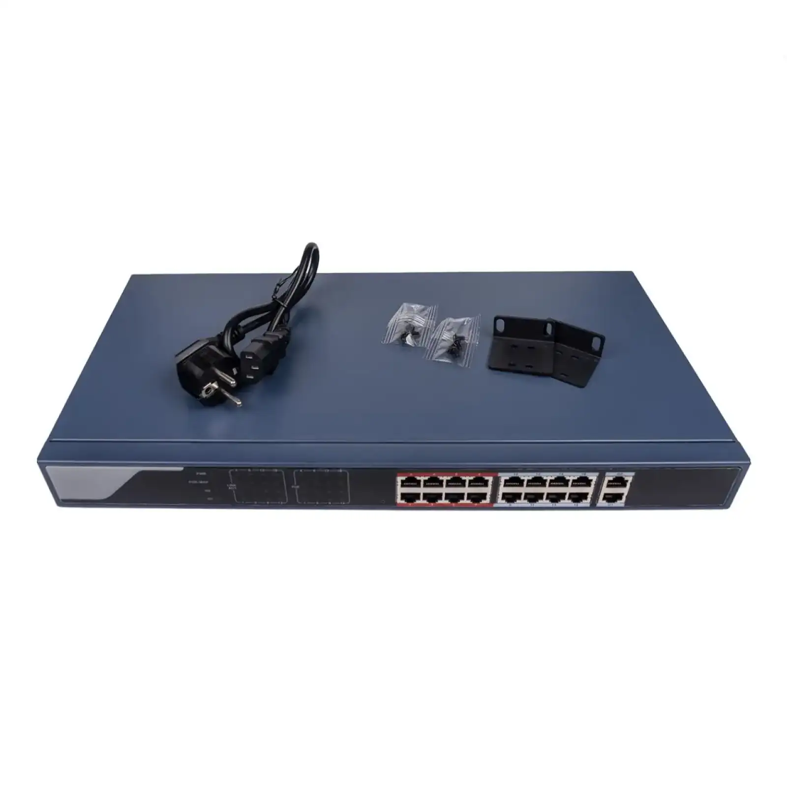 Коммутатор сетевой POE GV-019-AI-16+2PG GreenVision UA