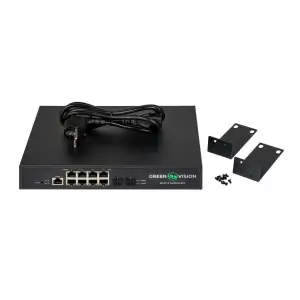 Коммутатор сетевой POE GV-019-M-08G+SFP GreenVision UA