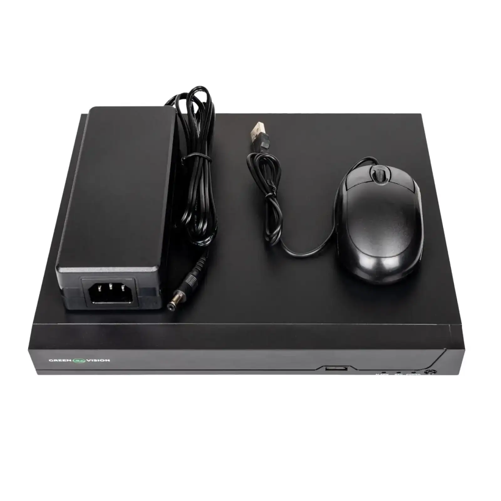 IP видеорегистратор 10-канальный 8MP NVR GreenVision GV-N-S024/08 (8POE) (Lite) UA