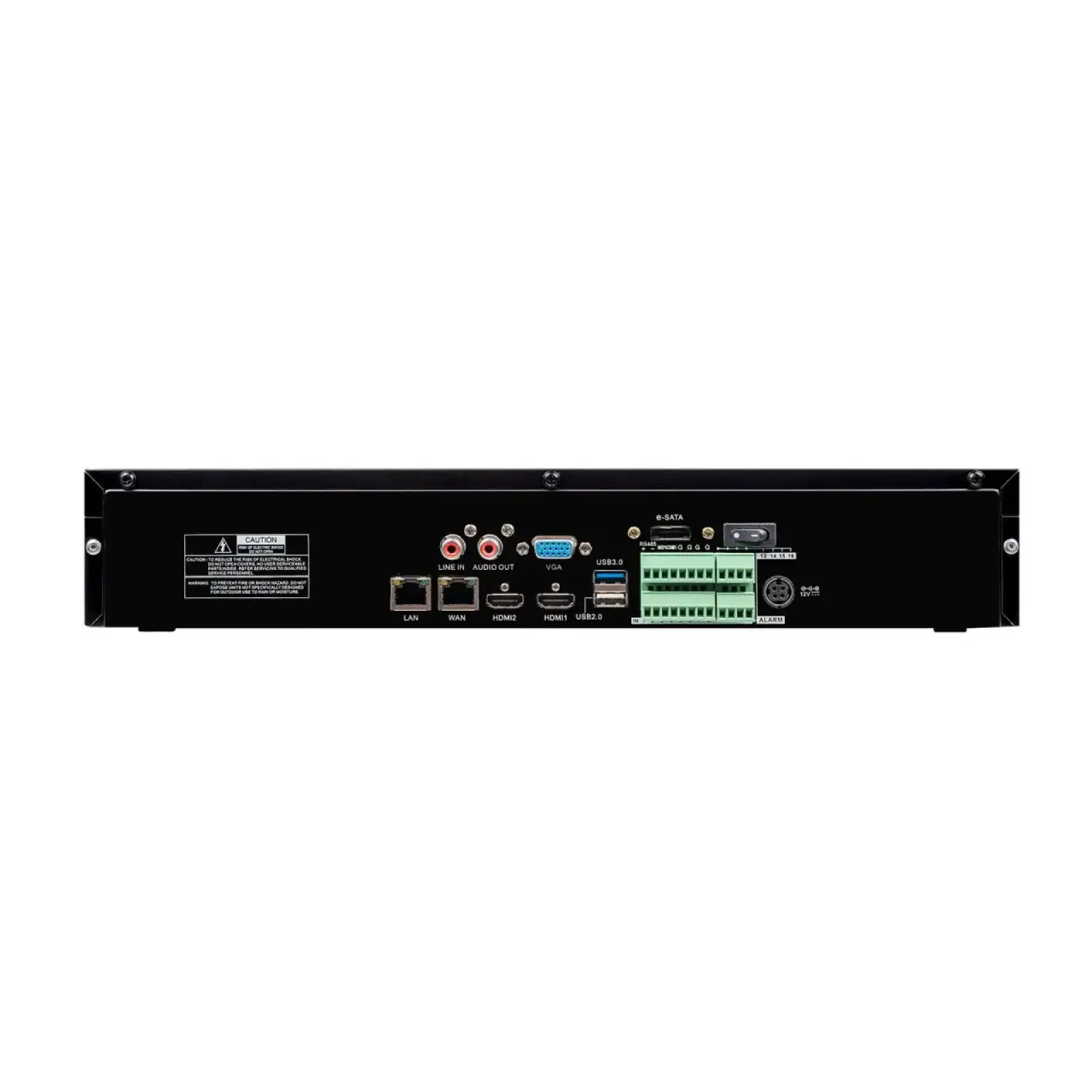 IP видеорегистратор 32-канальный 12MP NVR GreenVision GV-N-I018/32 12MP (V2) UA