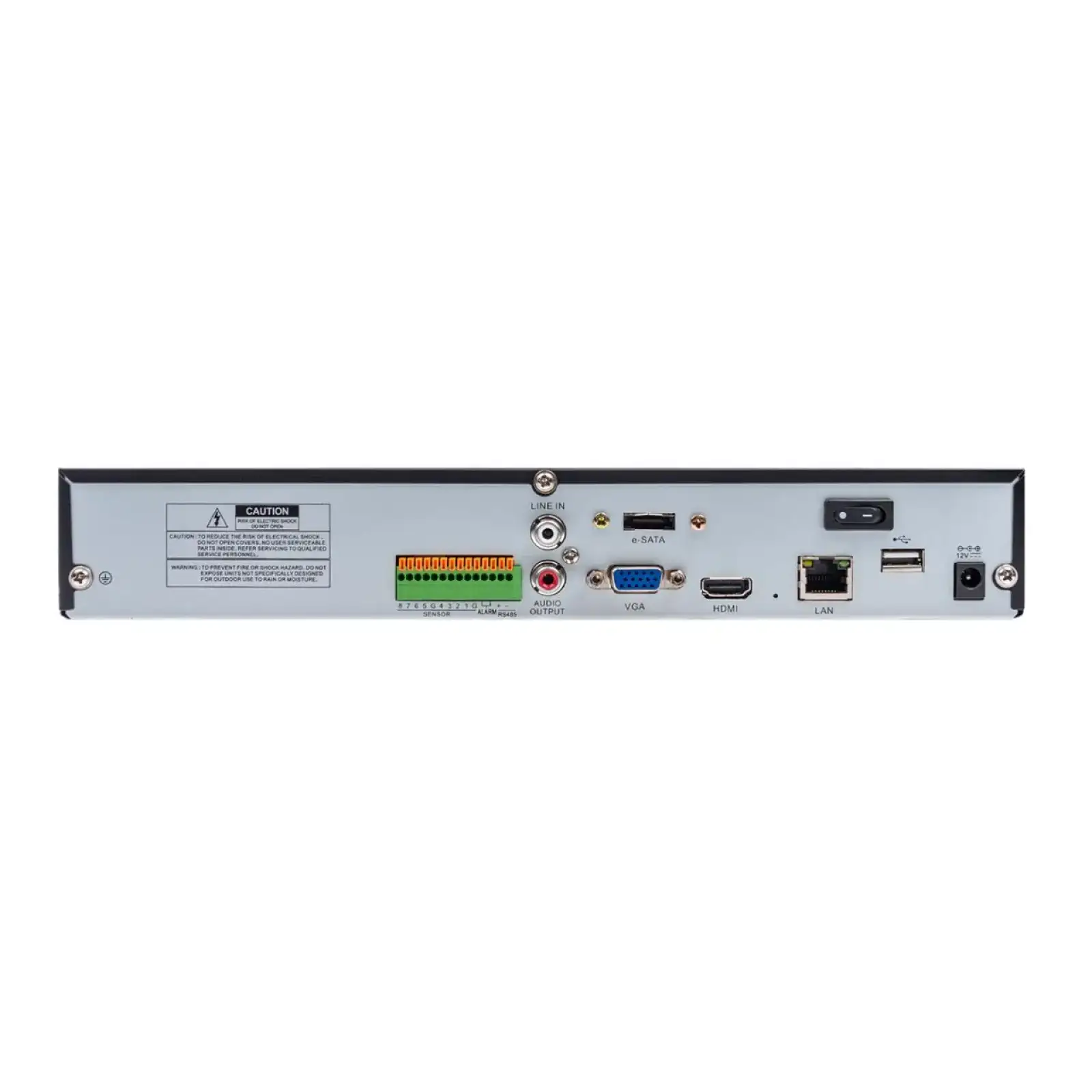 IP видеорегистратор 16-канальный 12MP NVR GreenVision GV-N-I017/16 (A) UA