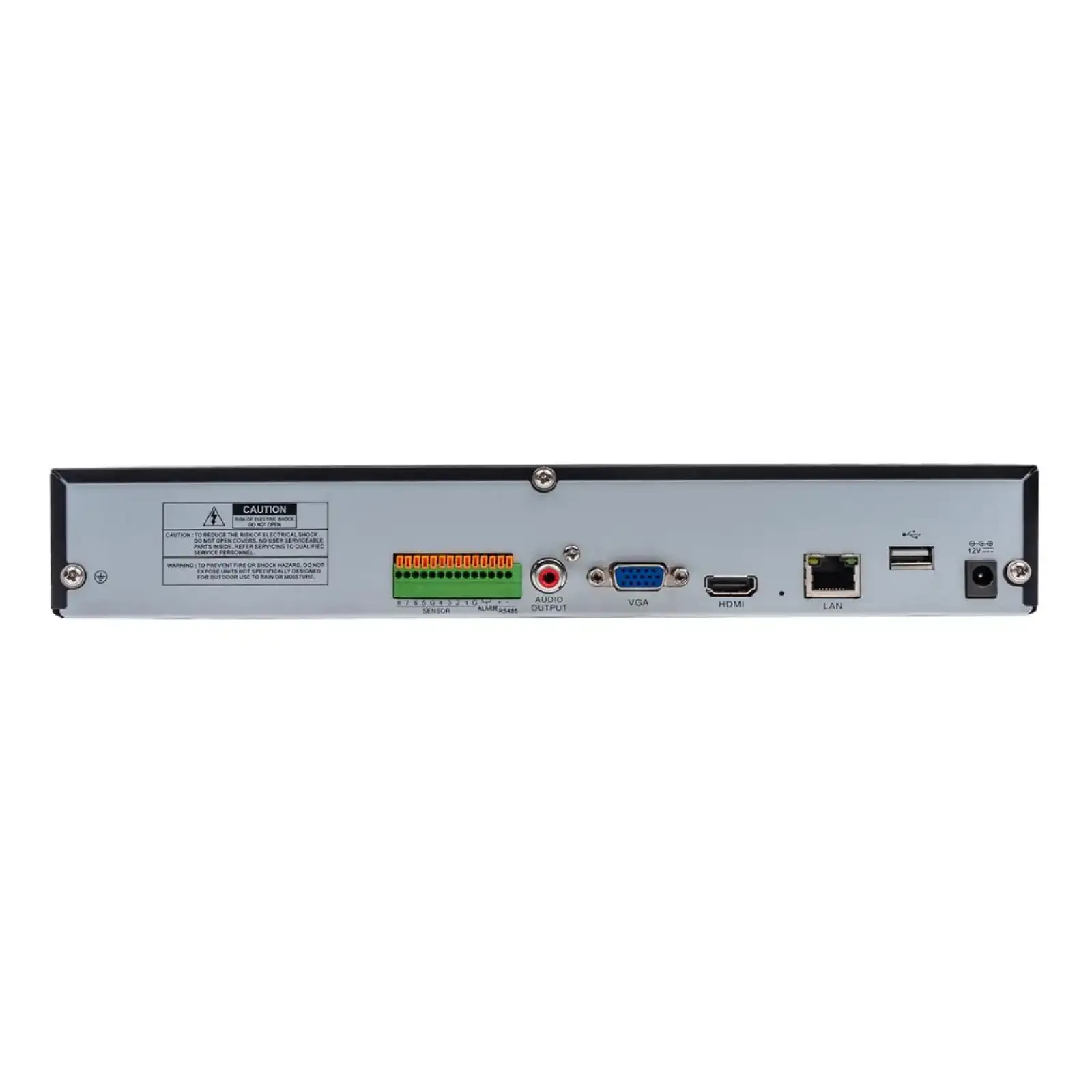 IP видеорегистратор 8-канальный 12MP NVR GreenVision GV-N-I016/08 (A) UA