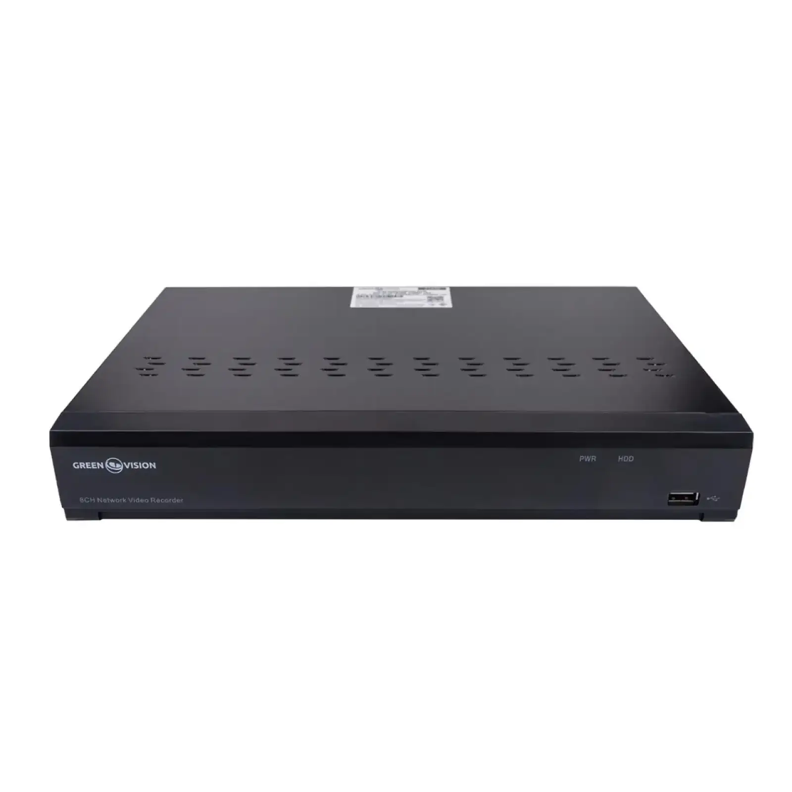 IP видеорегистратор 8-канальный 12MP NVR GreenVision GV-N-I016/08 (A) UA