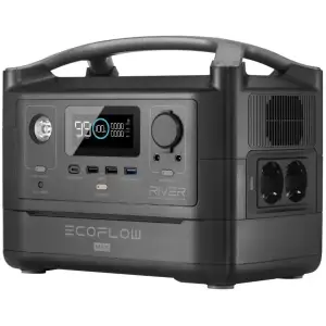 Зарядна портативна електростанція EcoFlow RIVER 600 MAX-EU (EcoFlow) (EFRIVER600MAX-EU) UA