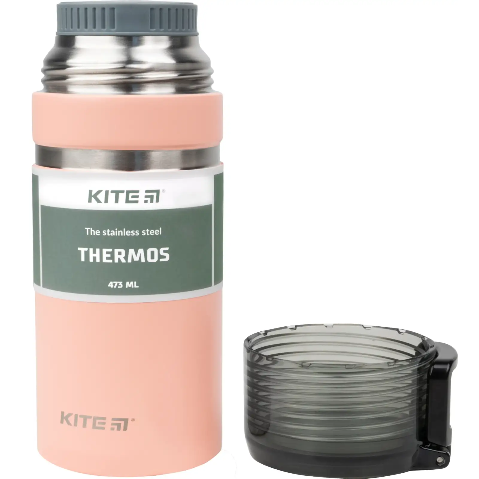 Термос Kite 473 мл., персиковий K21-320-01