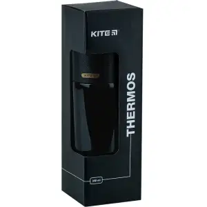 Термос Pearl, 350 мл, чорний KITE K24-302-1