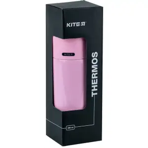 Термос Pearl, 350 мл, рожевий KITE K24-302-3