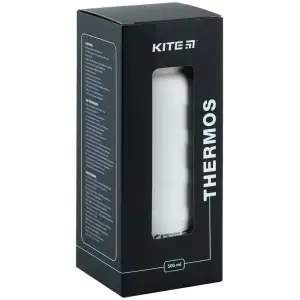 Термос 500 мл, білий KITE K24-1204-1