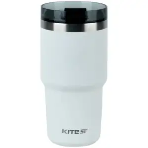 Термокружка 600 мл, біла KITE K24-1206-1
