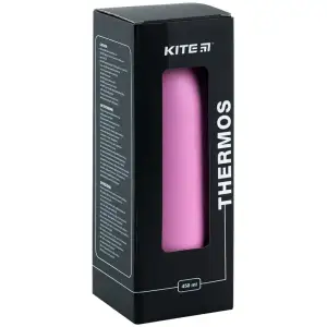 Термос 450 мл, рожевий KITE K24-1208-2