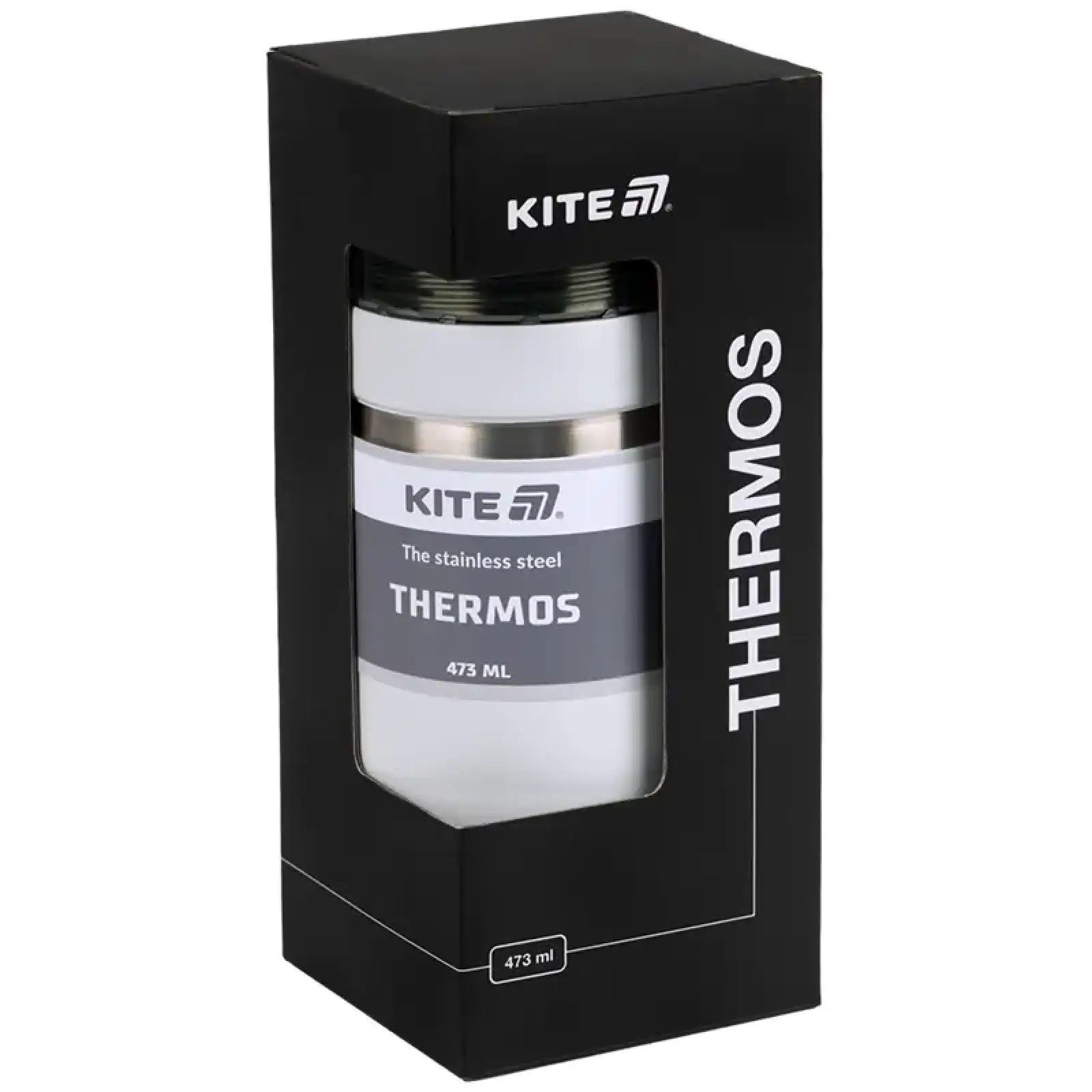 Термос Kite 473 мл., білий K25-320-1