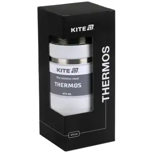 Термос Kite 473 мл., білий K25-320-1