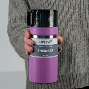 Термос Kite 473 мл., фіолетовий K25-320-3