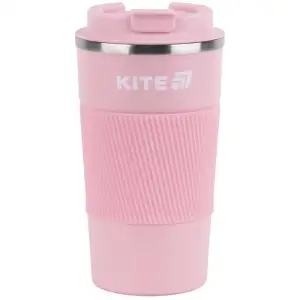 Термокружка 510 мл, рожева KITE K25-458-3